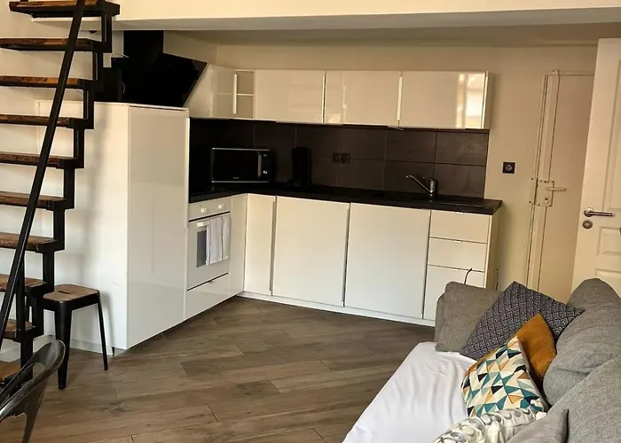 Magnifique 2p Vieux Ac-wifi 아파트 니스